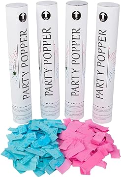 Clover Products Premium Gender Reveal ConfettiPowder Cannon